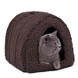 Cosy Cat's Travel Home Made of Cotton Pattern Solid Colors